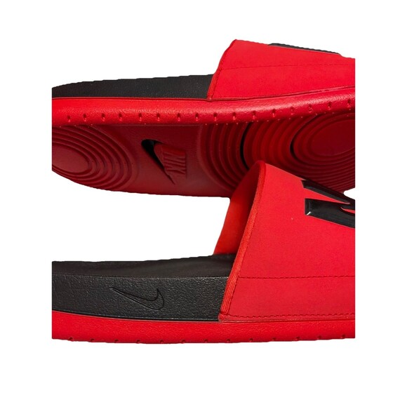Nike Offcourt Slide Black University Red Men12 BQ4639 002 NEW Resort Wear Casual